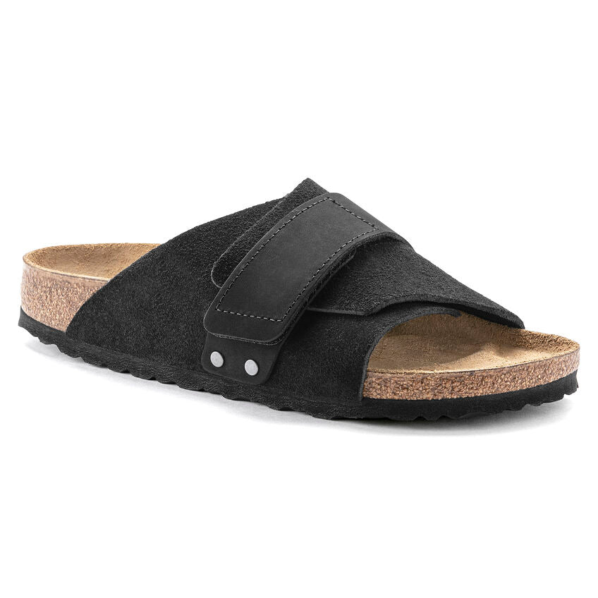 Birkenstock - Kyoto - Black Nubuck/Suede Leather – Fourth Ave Footwear