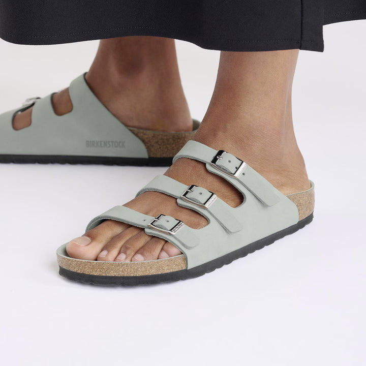 Birkenstock - Florida Hex - Pure Sage Nubuck