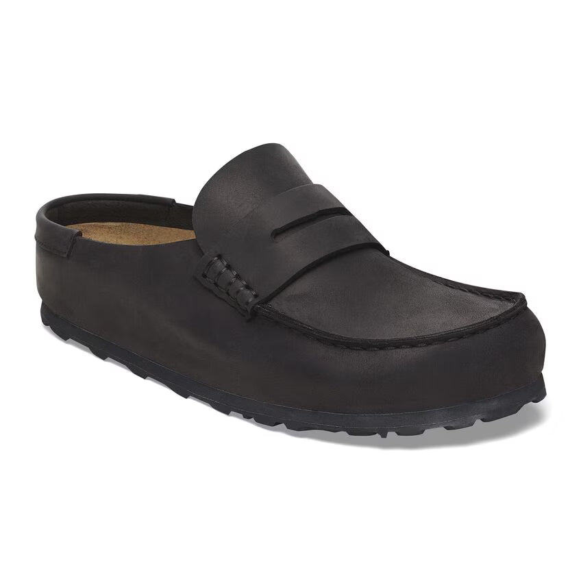 Birkenstock - Naples Wrapped Grip - Black Leather – Fourth Ave