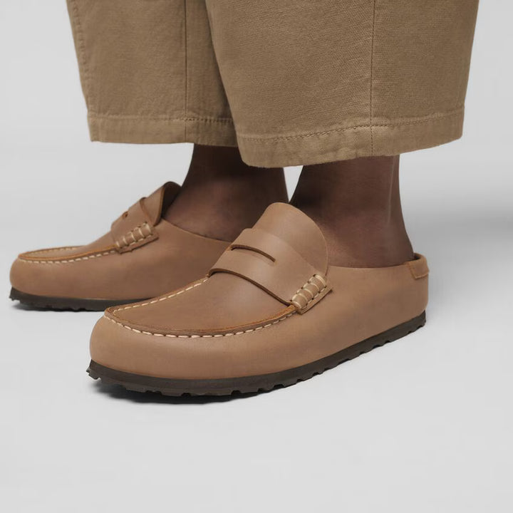 Birkenstock - Naples Wrapped Grip - Cognac Leather