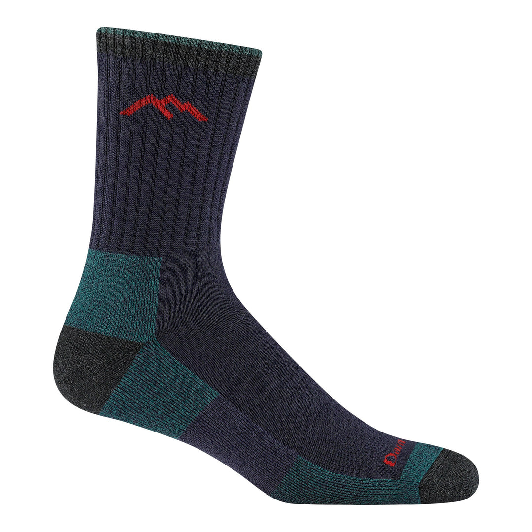 Darn Tough - 1466 Men's Micro Crew Mid-weight Hiking Socks - Blackberry