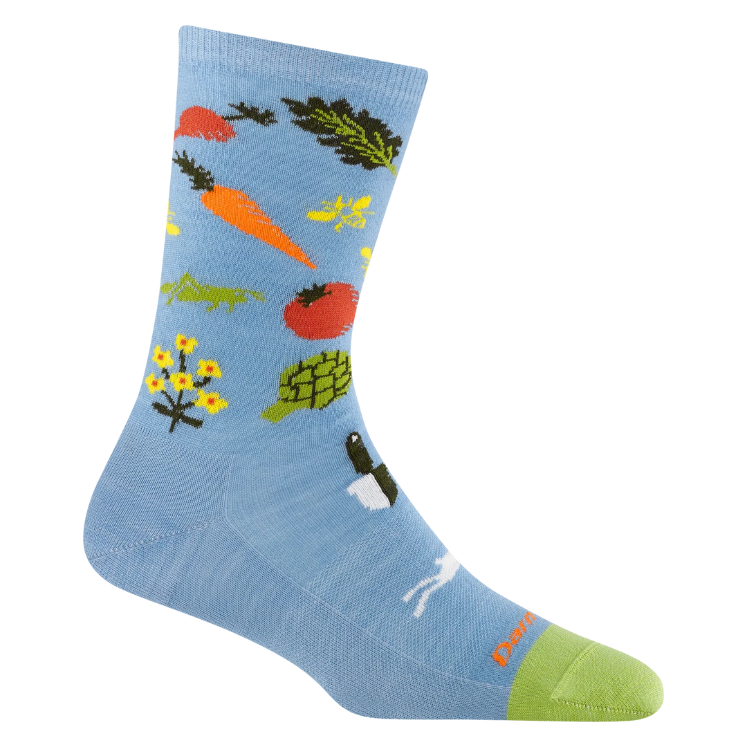 Darn Tough - 6054 Farmer's Market Women's Crew Lightweight - Sky