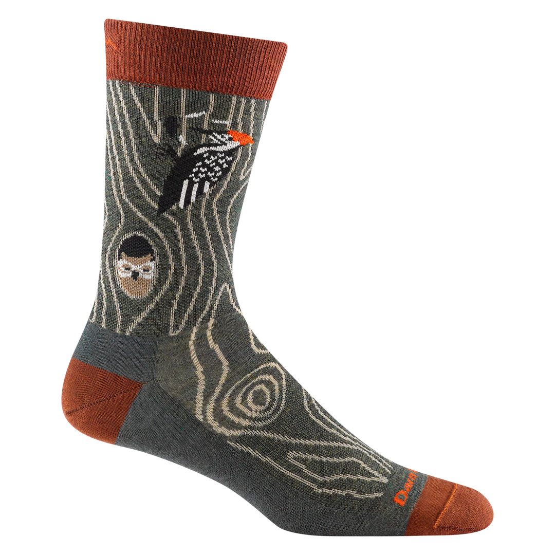 Darn Tough - 6111 Men's Woody Crew Lightweight - Forest