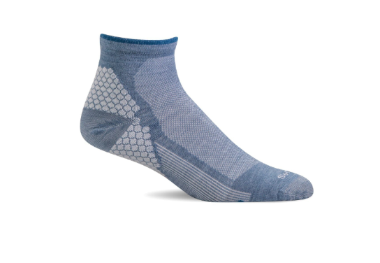 Sockwell - Women's Plantar Sport Quarter - Plantar Relief Socks - Bluestone