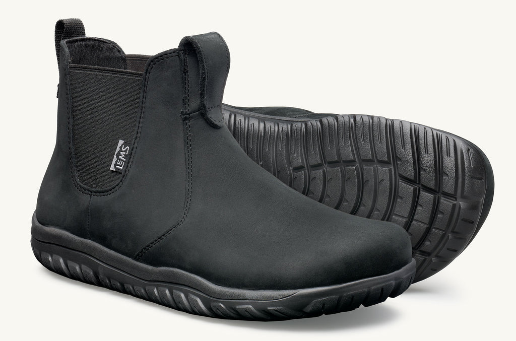 Lems - Chelsea Boot Waterproof- Obsidian Oiled Leather