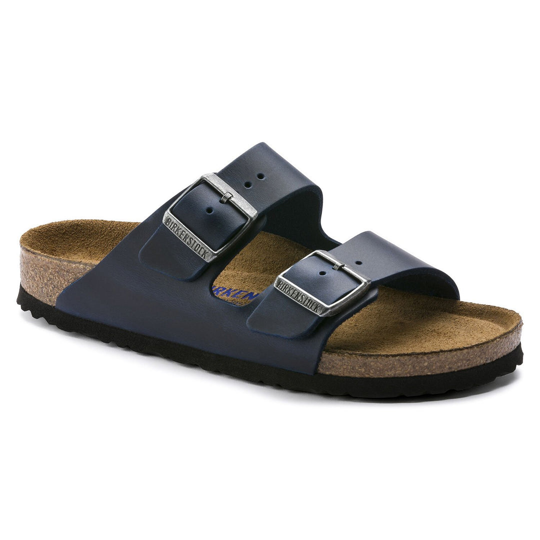 Birkenstock - Arizona Soft - Blue Oiled Leather