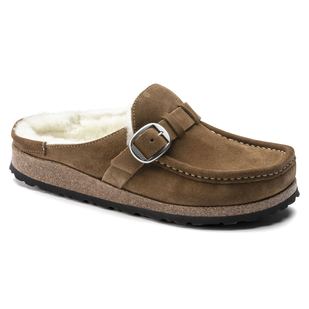 Birkenstock - Buckley Shearling - Tea Suede Leather