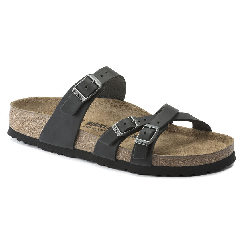 Birkenstock - Franca - Black Oiled Leather