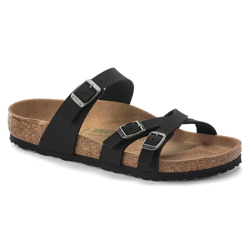 Birkenstock - Franca Vegan - Black Birkibuc