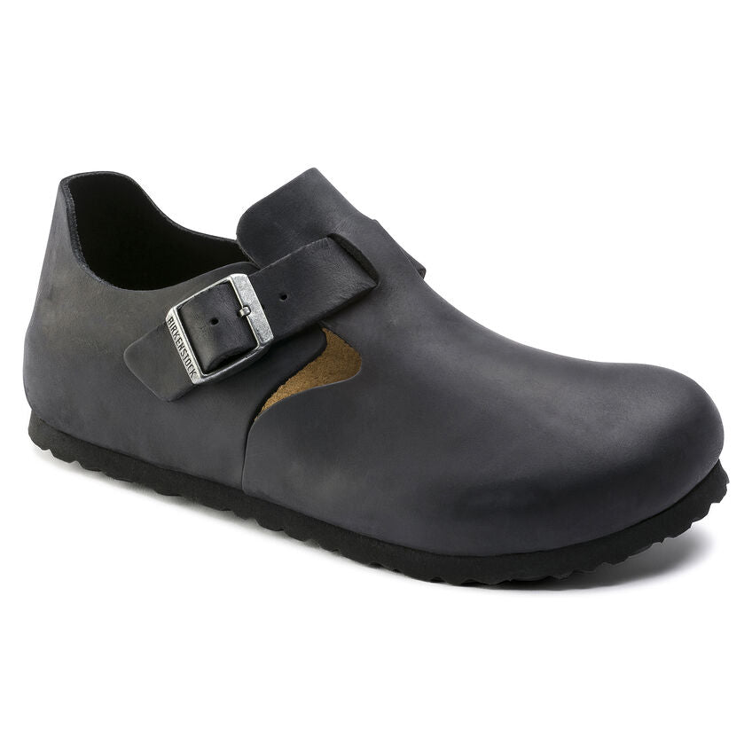 Birkenstock - London - Black Oiled Leather – Fourth Ave Footwear
