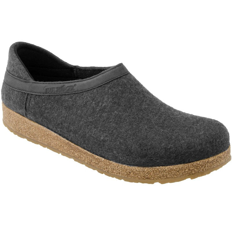 Haflinger - Grizzly Closed Heel - Charcoal Wool