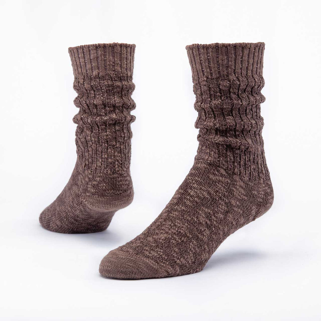 Maggie's Organics - Ragg Sock - Chestnut Organic Cotton