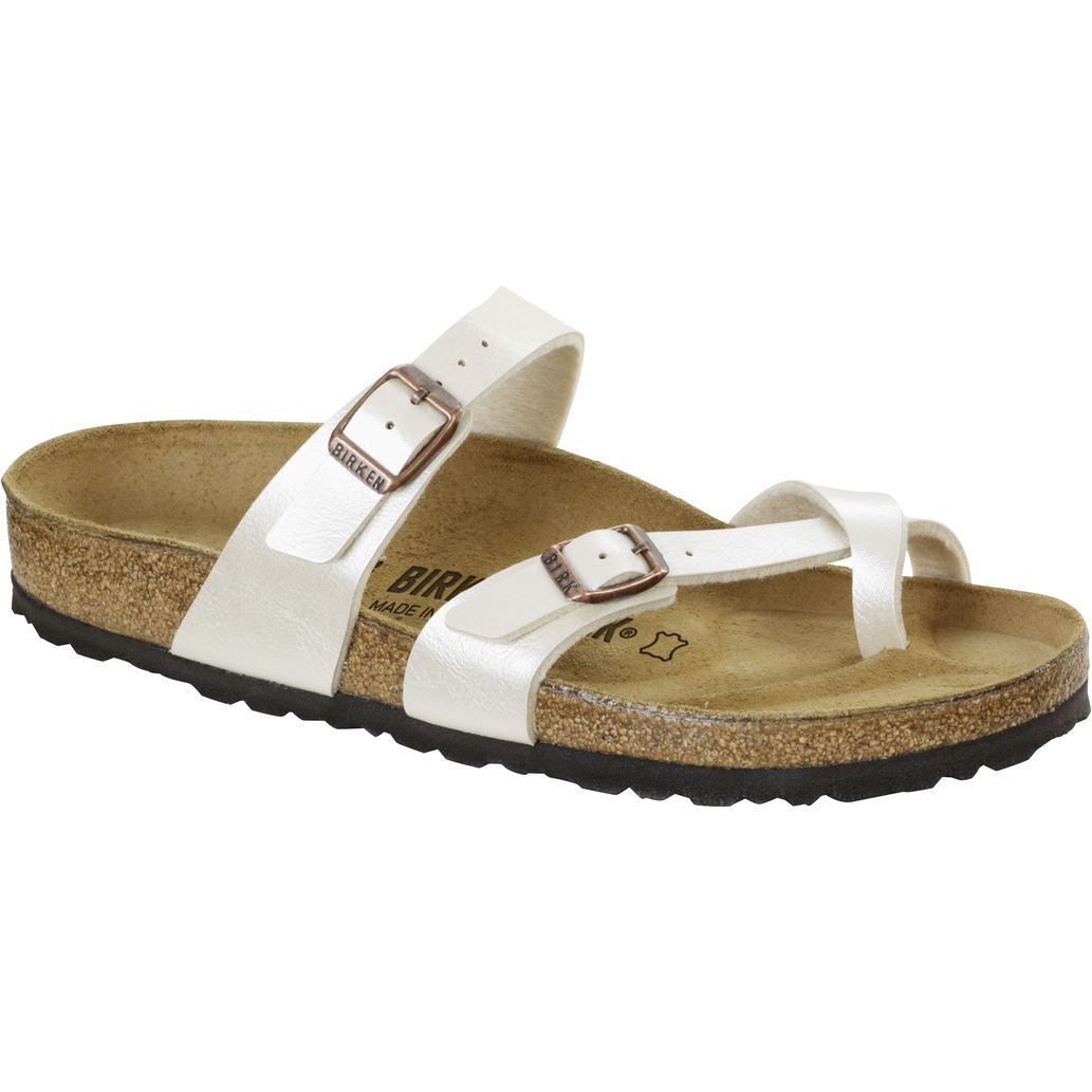 Birkenstock - Mayari - Graceful Pearl White Birko-Flor