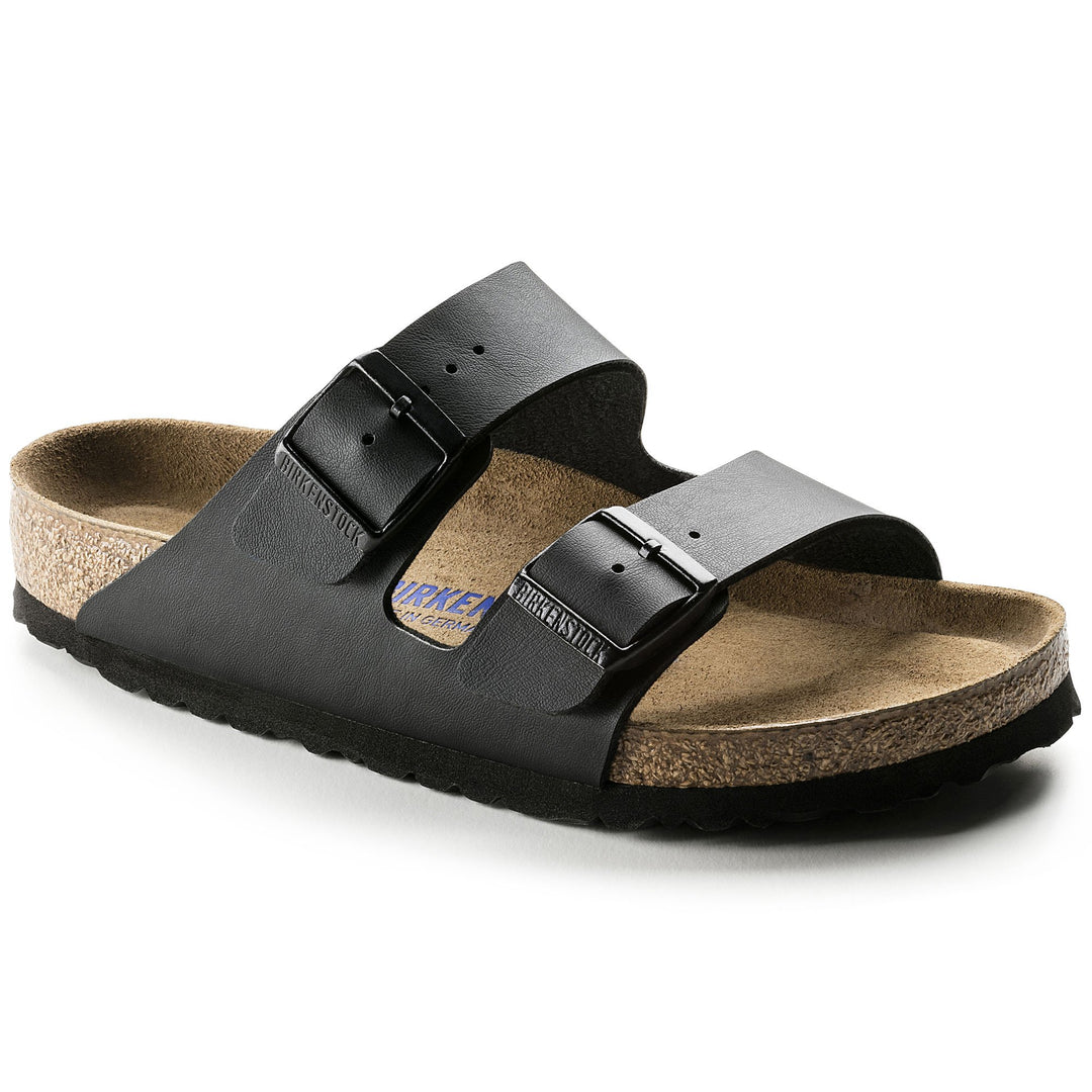 Birkenstock - Arizona Soft - Black Birko-Flor