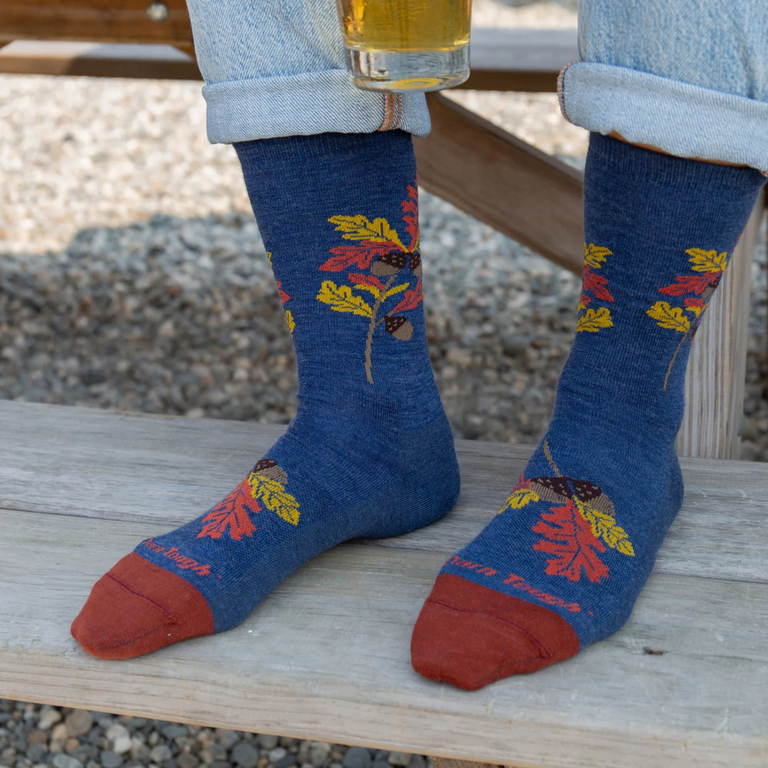 Darn Tough - Women's Blossom Lifestyle Crew Sock 6104 - Oak Denim