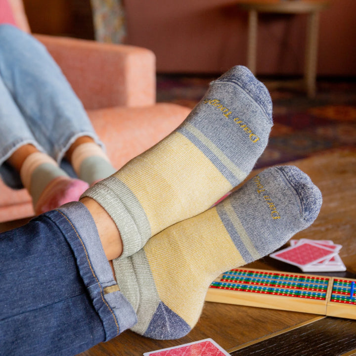 Darn Tough - 6128 Men's No Show Heavyweight Lifestyle Socks - Fennel