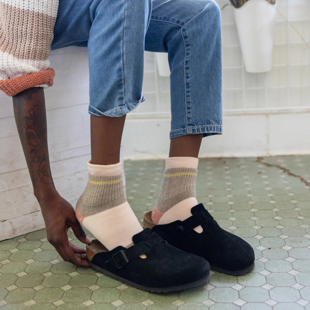 Darn Tough - 6117 Women's Shorty Heavyweight Lifestyle Socks - Dusty Rose