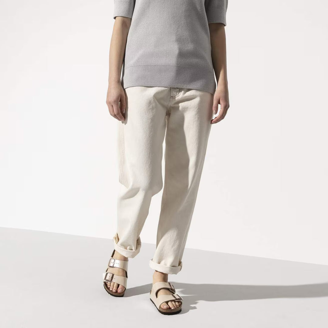 Birkenstock - Arizona - Graceful Pearl White Birko-Flor