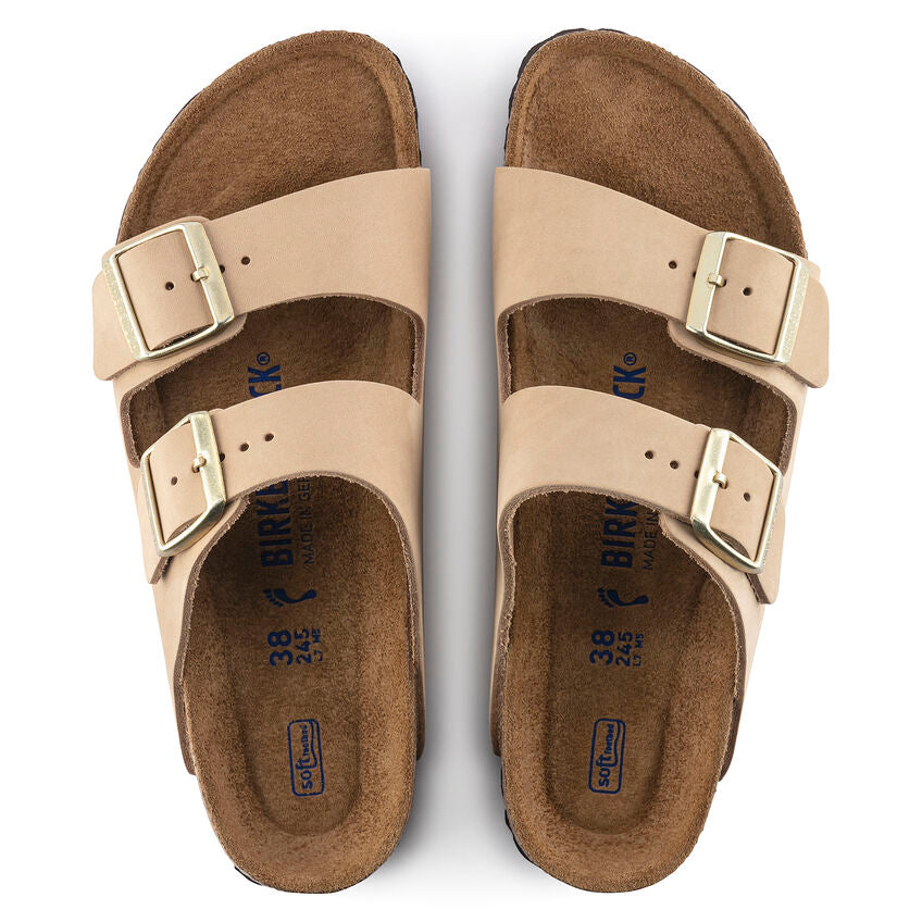 Birkenstock - Arizona Soft - Sandcastle Nubuck Leather