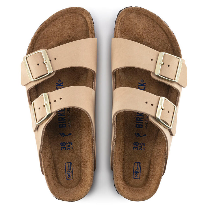 Birkenstock - Arizona Soft - Sandcastle Nubuck Leather
