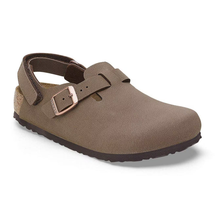 Birkenstock - Tokio Hook and Loop Kids - Mocha Birkibuc