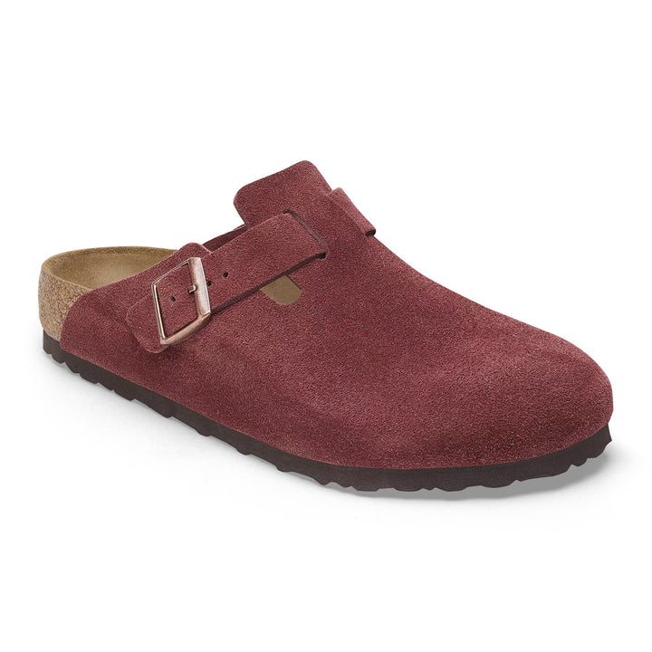 Birkenstock - Boston - Zinfandel Suede Leather