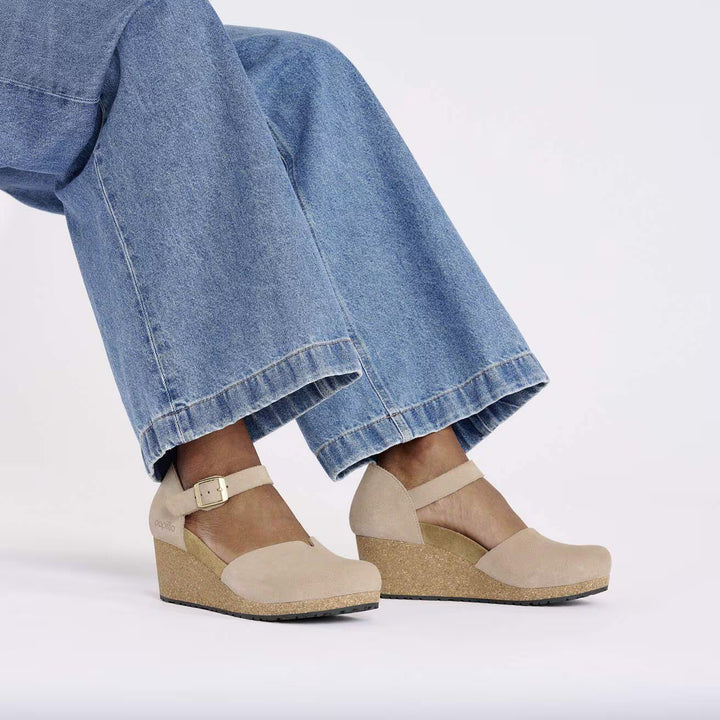 Birkenstock Papillio - Mary - Warm Sand Suede Leather