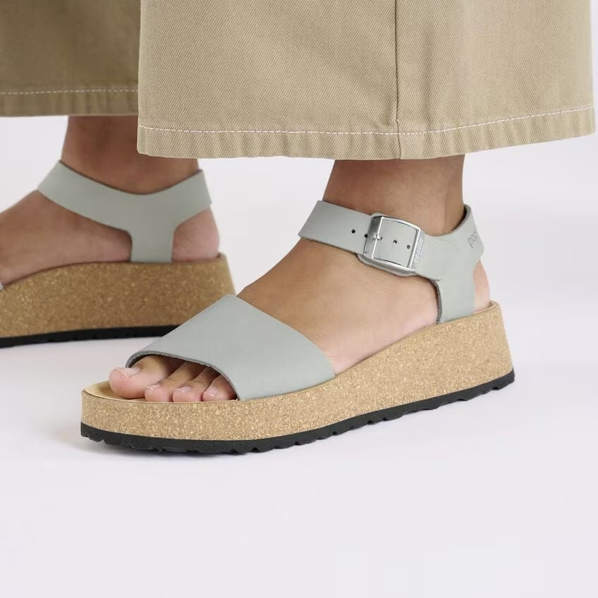 Birkenstock Papillio - Glenda - Pure Sage Nubuck Leather