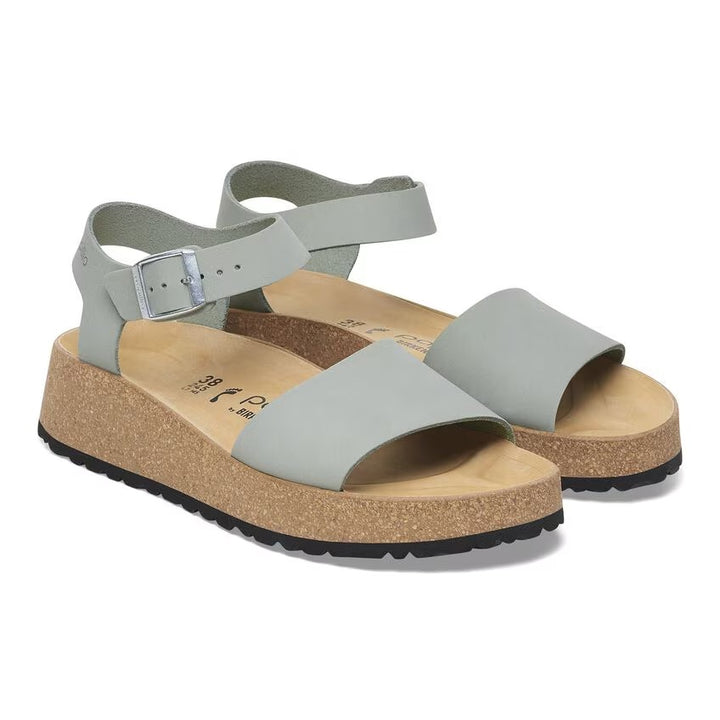 Birkenstock Papillio - Glenda - Pure Sage Nubuck Leather