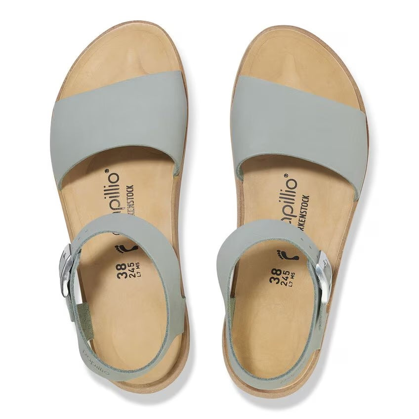 Birkenstock Papillio - Glenda - Pure Sage Nubuck Leather