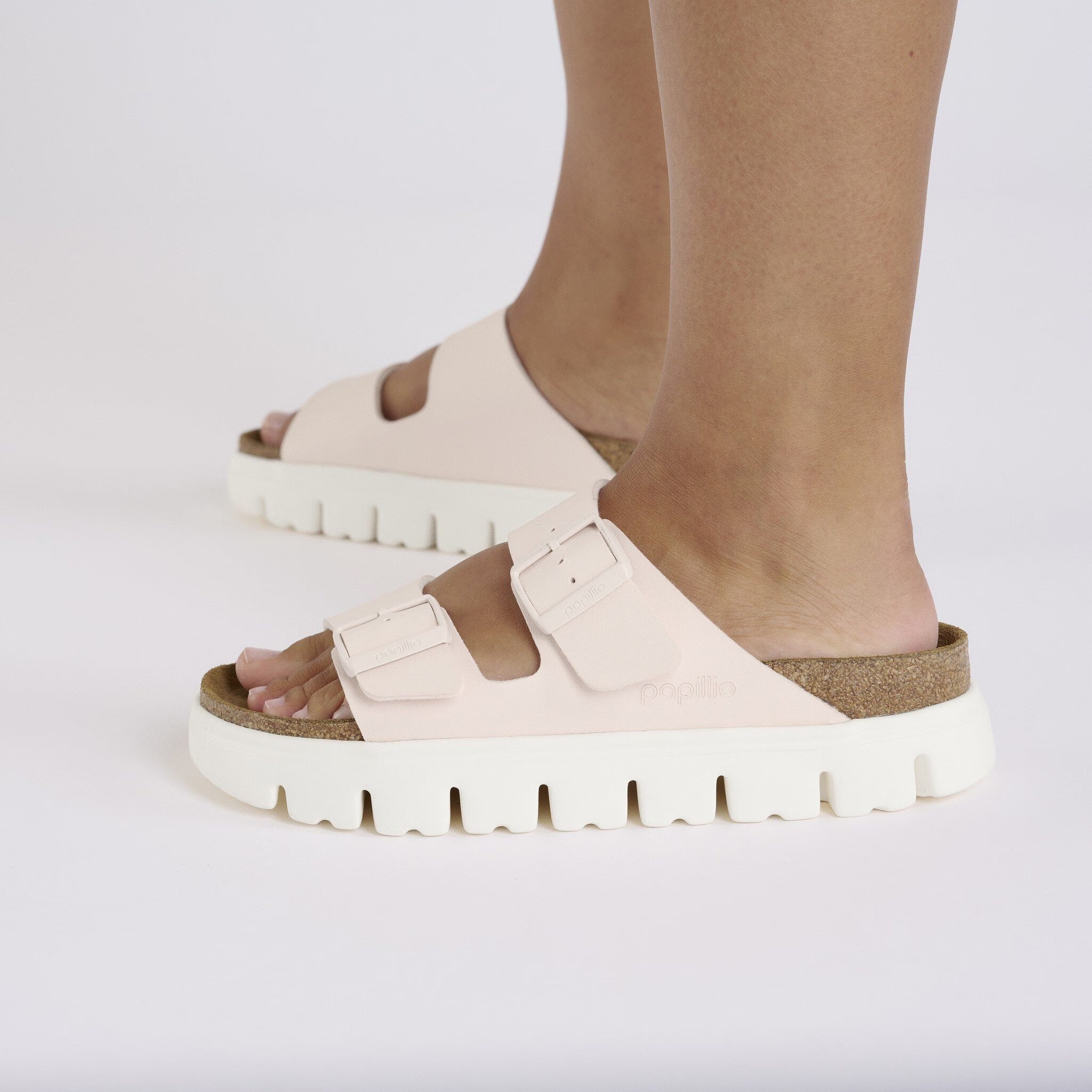 papico＊ Birkenstock Papillio - Arizona Chunky - Light Rose Birko