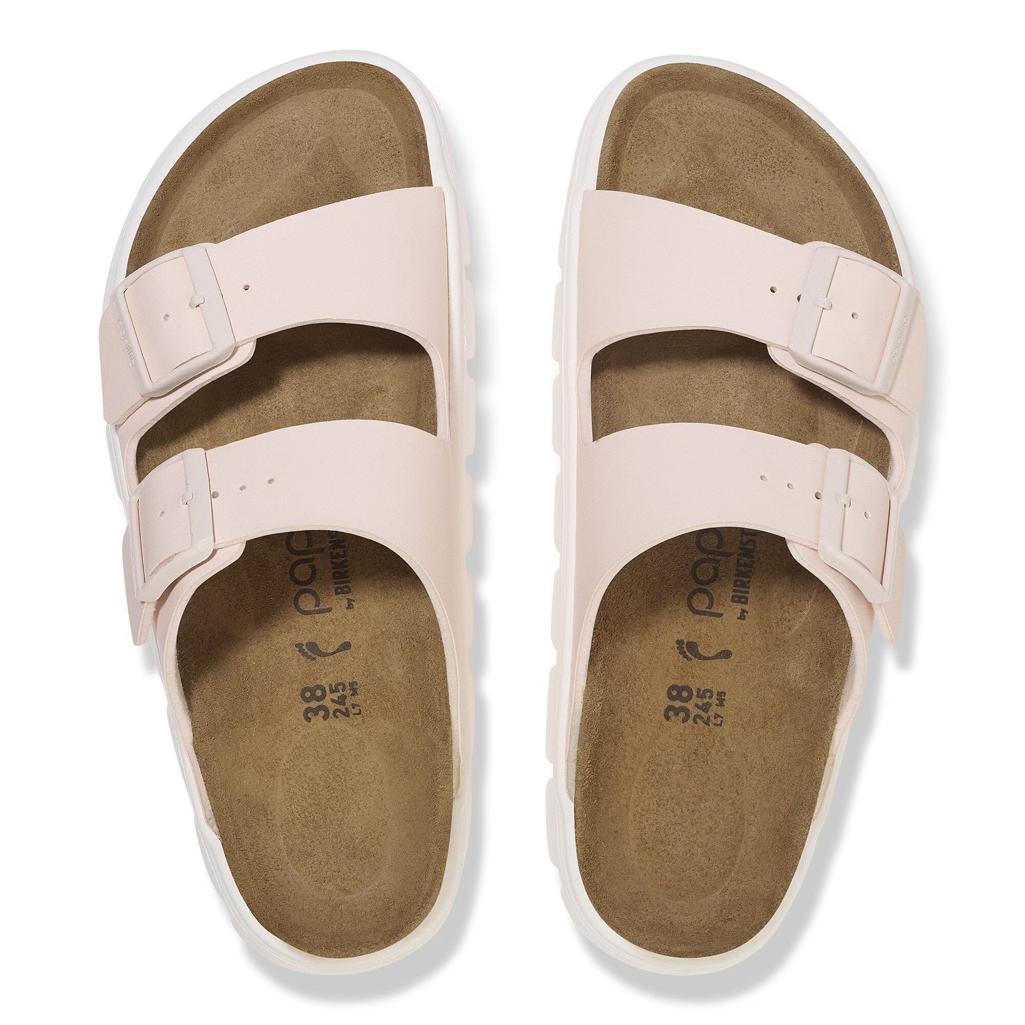papico＊ Birkenstock Papillio - Arizona Chunky - Light Rose Birko