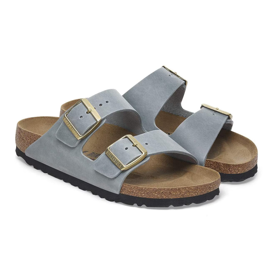 Birkenstock - Arizona - Basalt Grey Oiled Leather