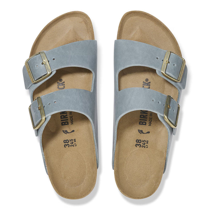 Birkenstock - Arizona - Basalt Grey Oiled Leather