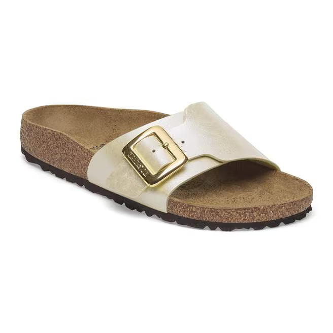 Birkenstock - Catalina Luxe Buckle - Graceful Pearl Birko-Flor