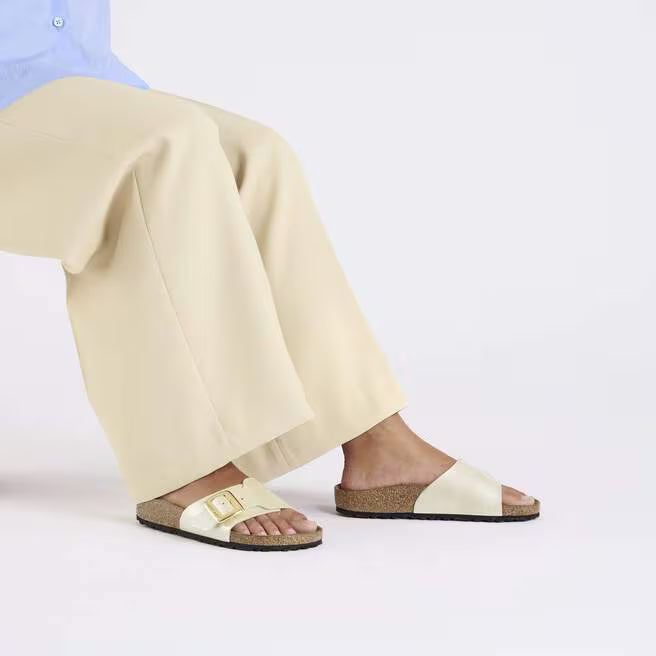 Birkenstock - Catalina Luxe Buckle - Graceful Pearl Birko-Flor