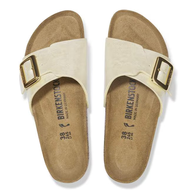 Birkenstock - Catalina Luxe Buckle - Graceful Pearl Birko-Flor