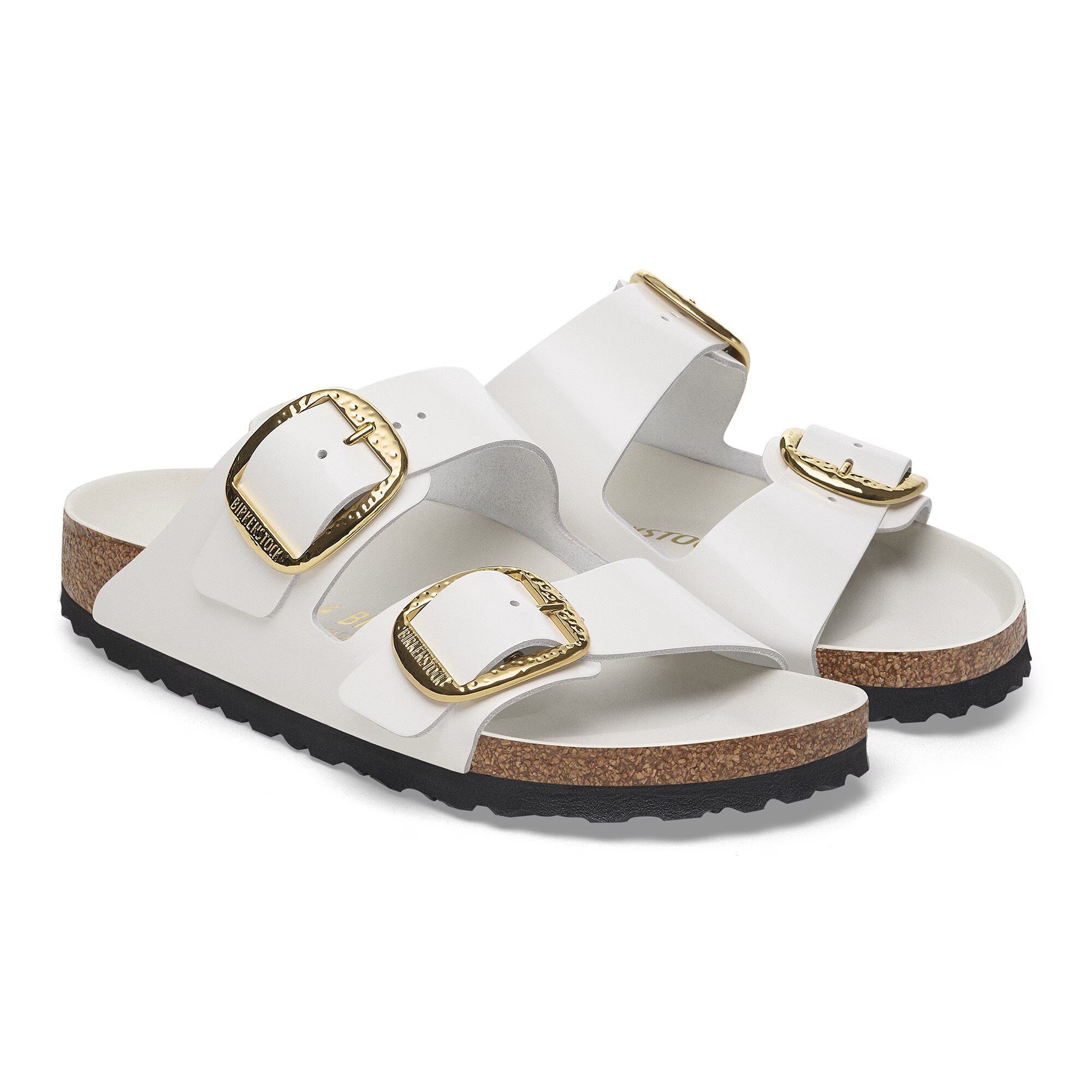 Birkenstock - Arizona Hammered Big Buckle - High-Shine