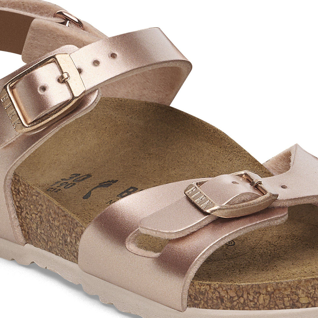 Birkenstock - Rio Kids - Electric Metallic Copper Birko-Flor