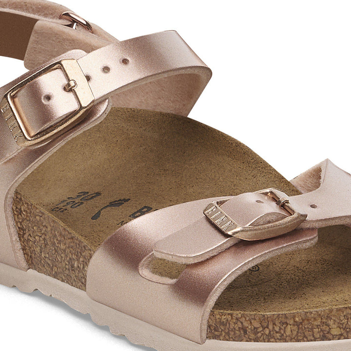 Birkenstock - Rio Kids - Electric Metallic Copper Birko-Flor