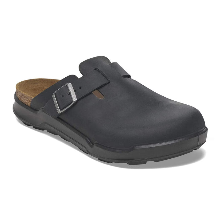 Birkenstock - Boston Rugged - Black Oiled Leather