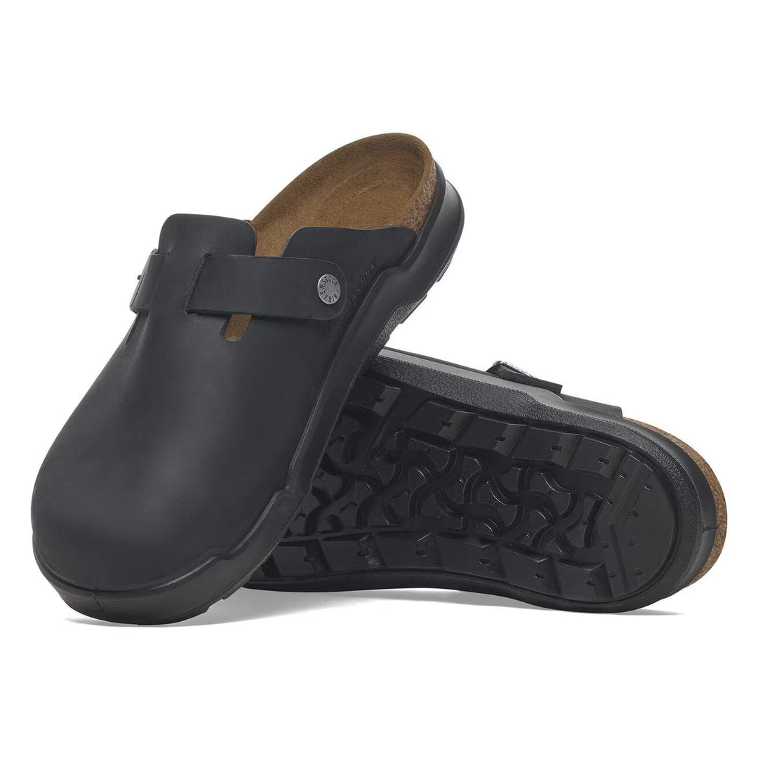 Birkenstock - Boston Rugged - Black Oiled Leather