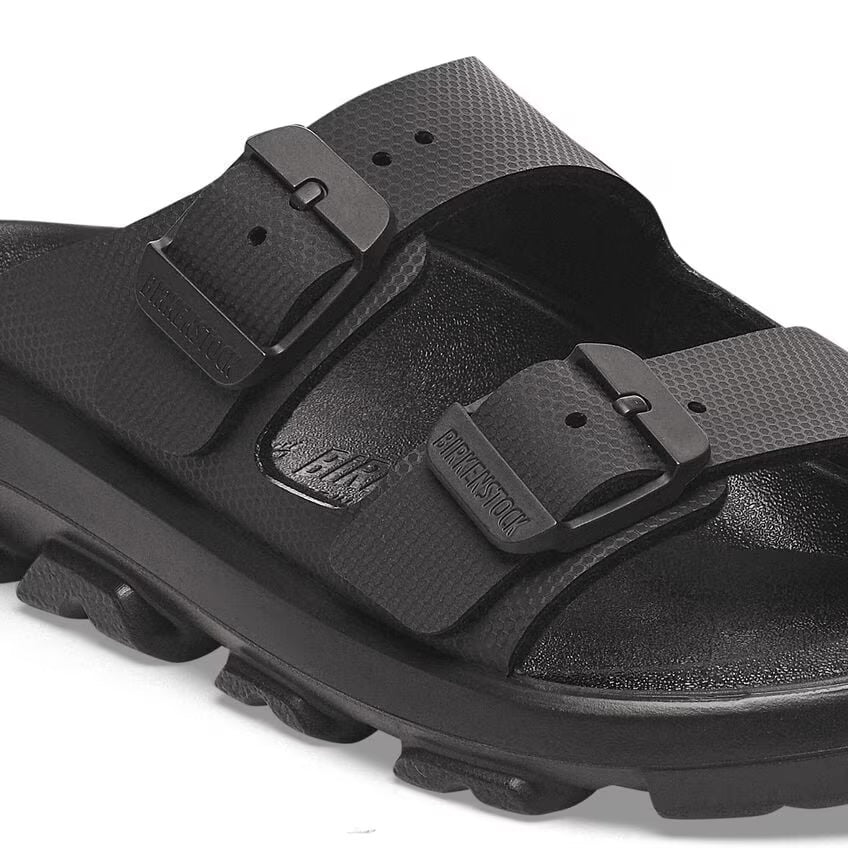 Birkenstock - Mogami Terra Slide - Apex Black Birko Flor – Fourth