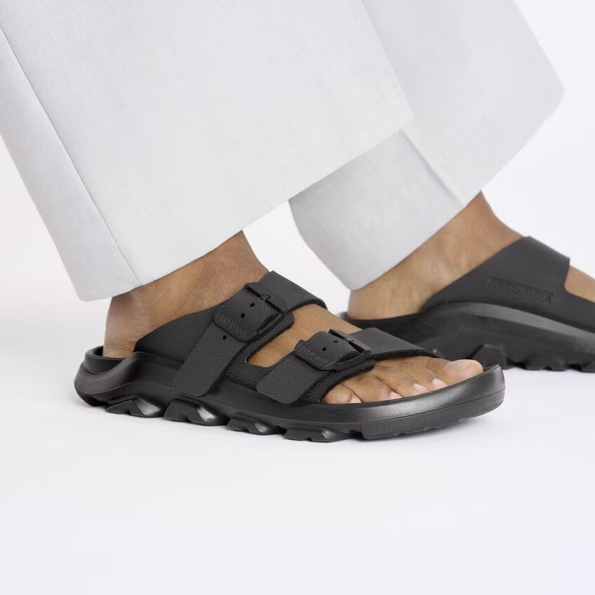 Birkenstock - Mogami Terra Slide - Apex Black Birko Flor – Fourth