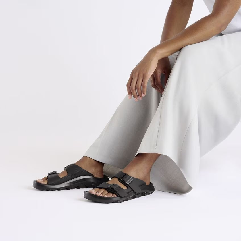 Birkenstock - Mogami Terra Slide - Apex Black Birko Flor