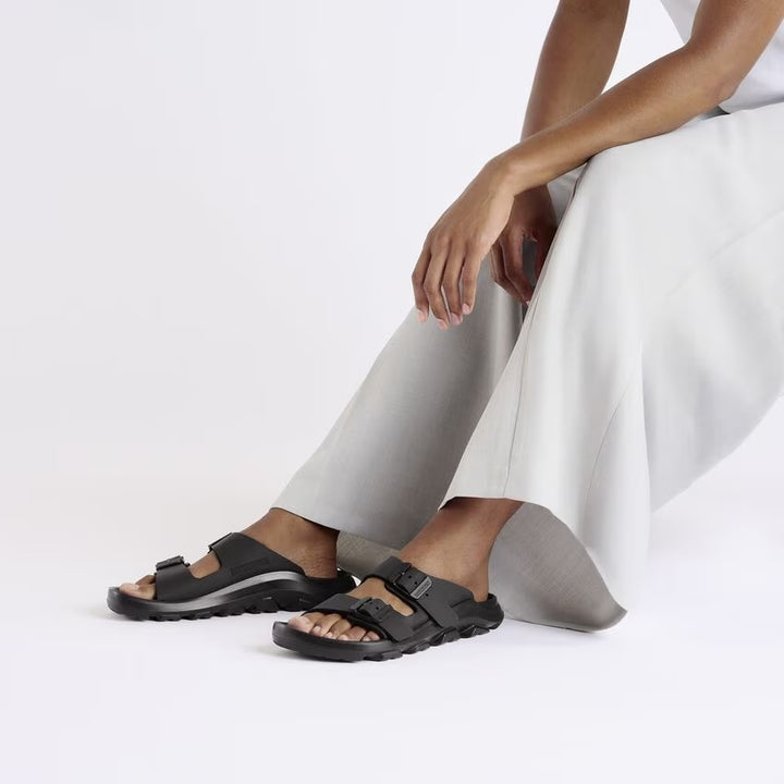 Birkenstock - Mogami Terra Slide - Apex Black Birko Flor