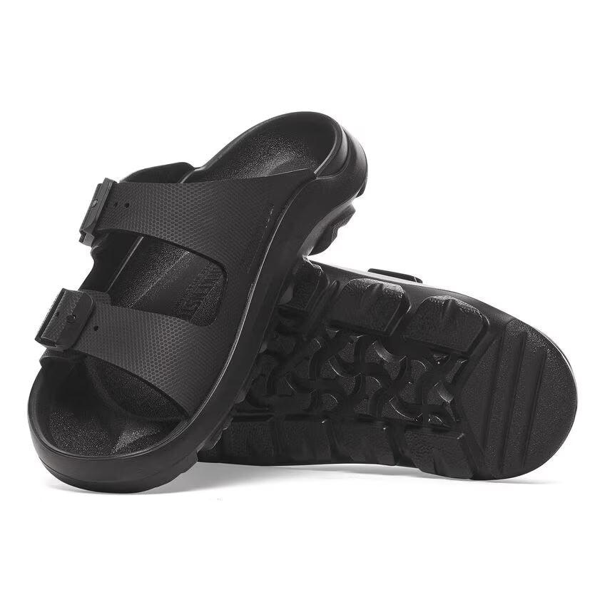 Birkenstock - Mogami Terra Slide - Apex Black Birko Flor – Fourth