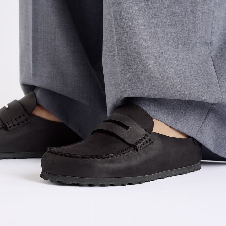 Birkenstock - Naples Wrapped Grip - Black Leather