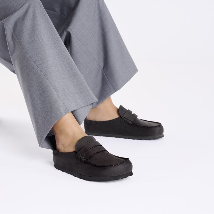 Birkenstock - Naples Wrapped Grip - Black Leather