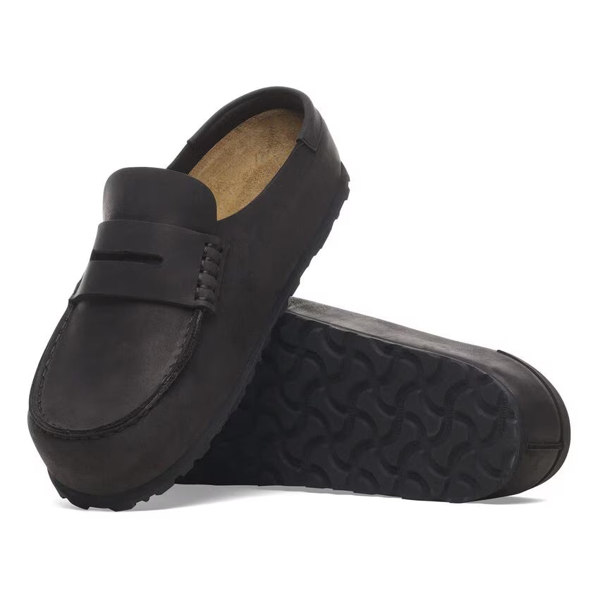 Birkenstock - Naples Wrapped Grip - Black Leather